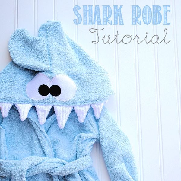 Image for Shark Baby Robe Tutorial