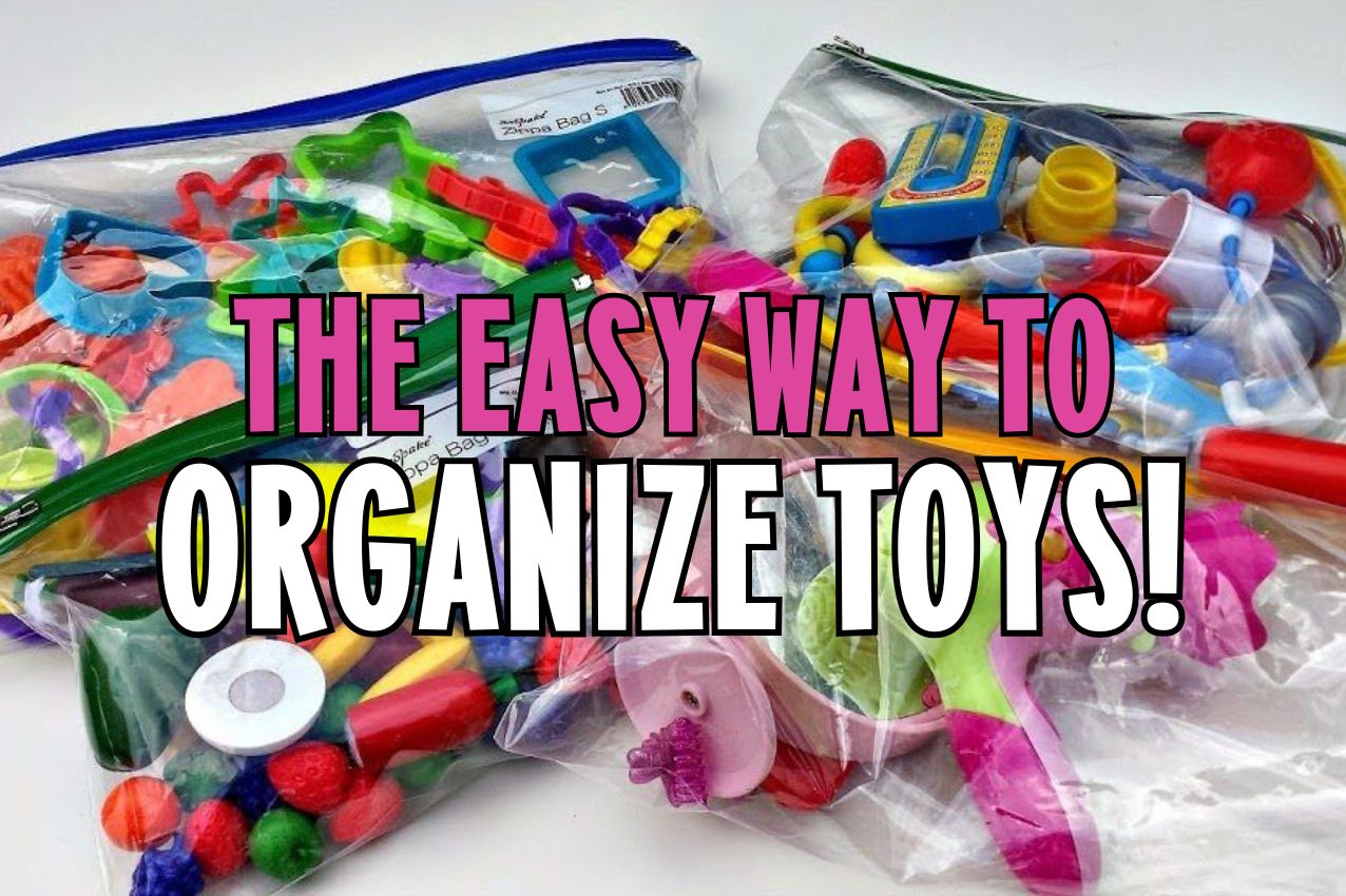 A Genius Hack For Organizing Toys