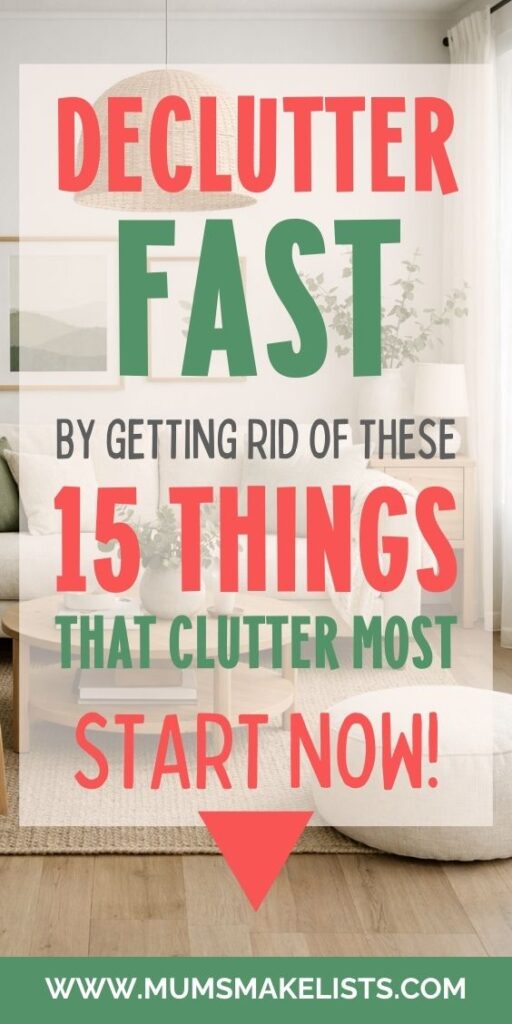 15 Things To Get Rid Of Now To Declutter Fast 2