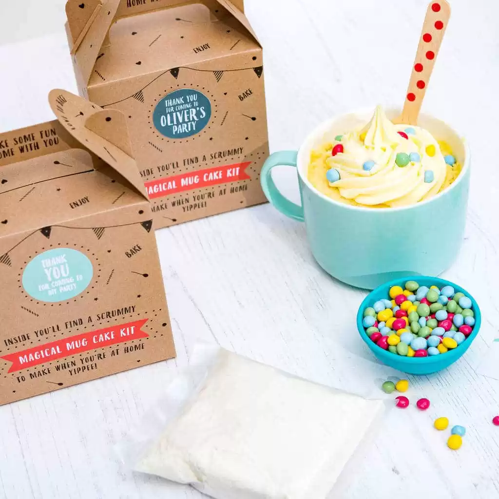 Magic Mug Cake Kit Party Bag
