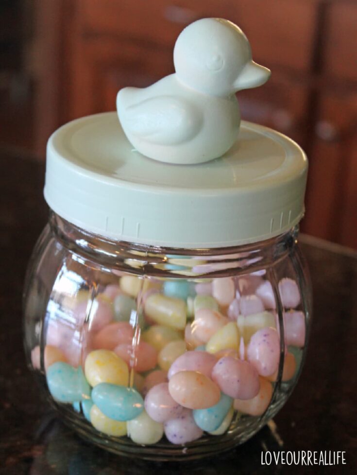 Image for Easy Dollar Store DIY Easter Mason Jar Craft