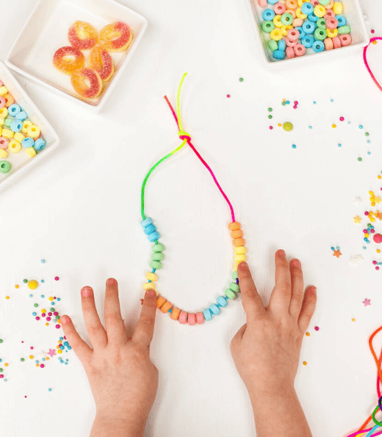 The best craft kits for kids' birthday parties 11 Sweetie Jewellery Activity Kit By craft & crumb | notonthehighstreet.com
