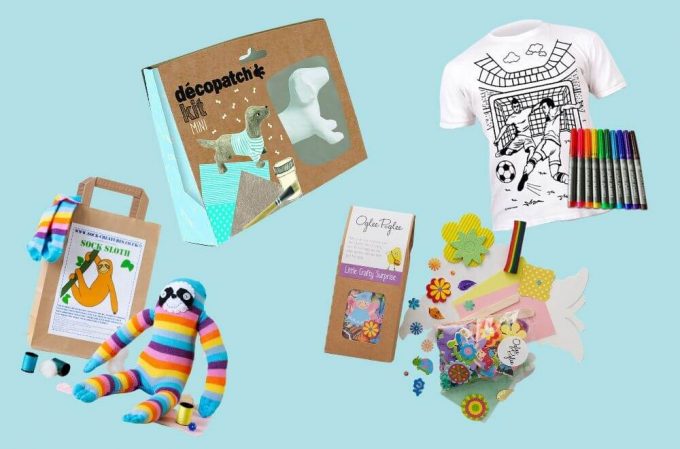 THE BEST CRAFT KITS FOR KIDS' PARTY, craft kits for kids party, craft party favours, craft party ideas, how to plan kids' craft party