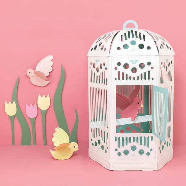 Make Your Own Paper Birdcage