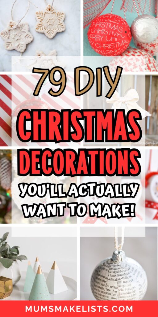 79 DIY Christmas Decorations You Will Love 83