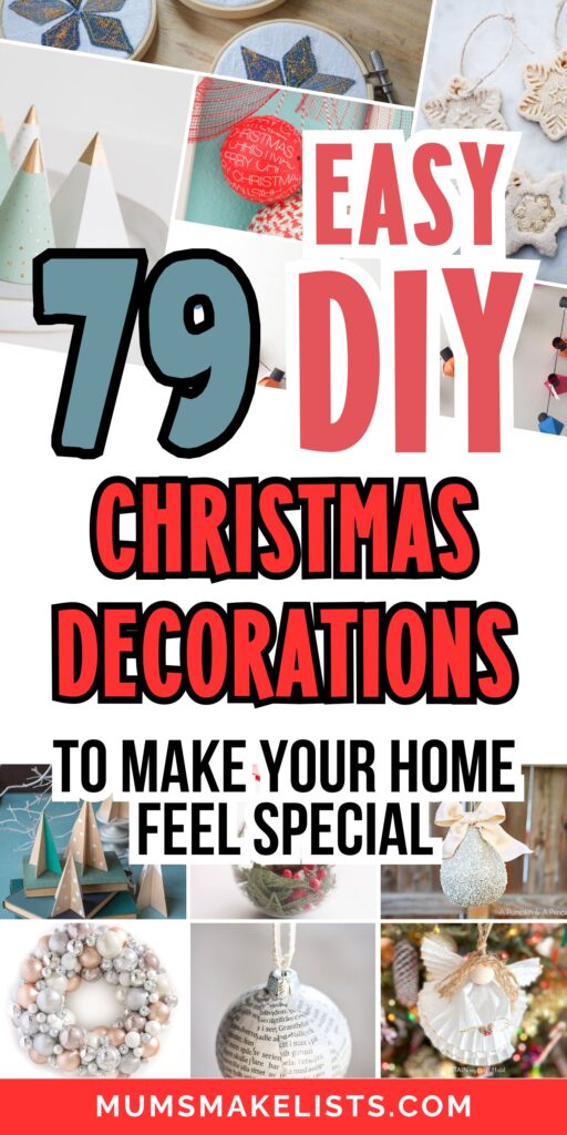 79 DIY Christmas Decorations You Will Love 82