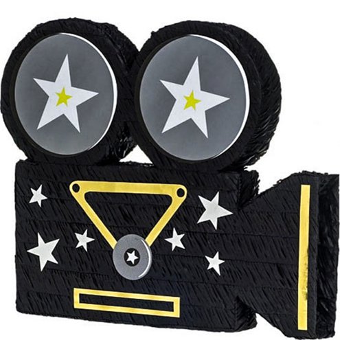 70 BEST KIDS PARTY IDEAS FOR SUPER FUN BIRTHDAY CELEBRATIONS 37 Movie Camera Piata - 52cm x 45cm | Party Delights