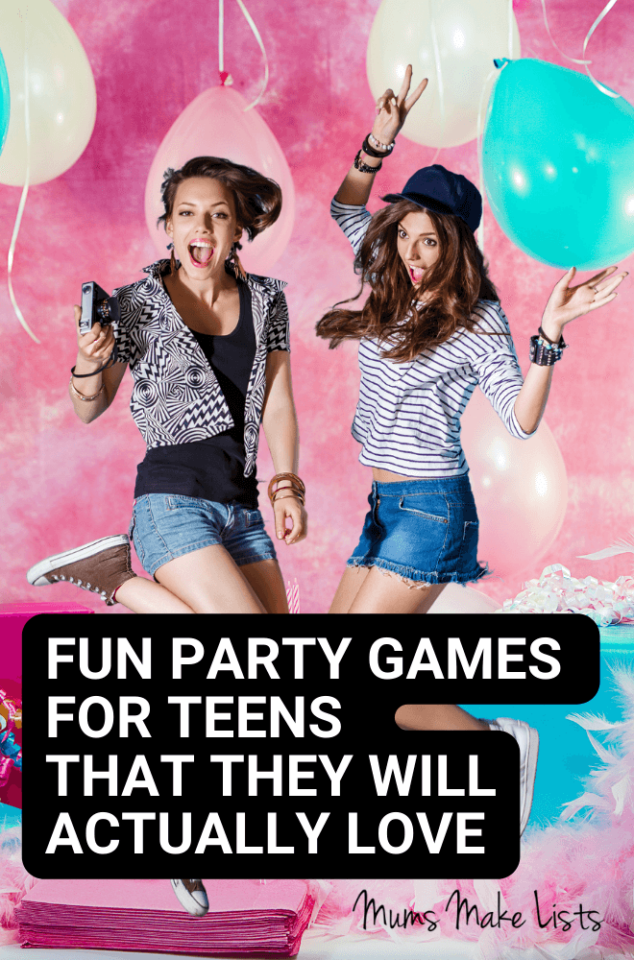 32 Fail-Proof Party Games to Entertain Even the Coolest Teen