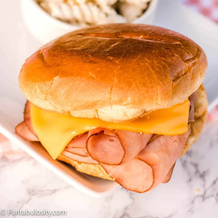 Image for Hot Ham and Cheese Sandwiches
