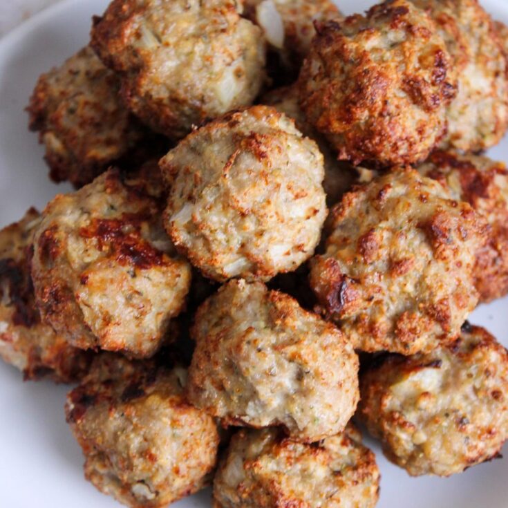 Image for Homemade Air Fryer Turkey Meatballs