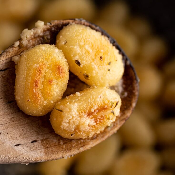 Image for Crispy Pan Fried Gnocchi - The Littlest Crumb