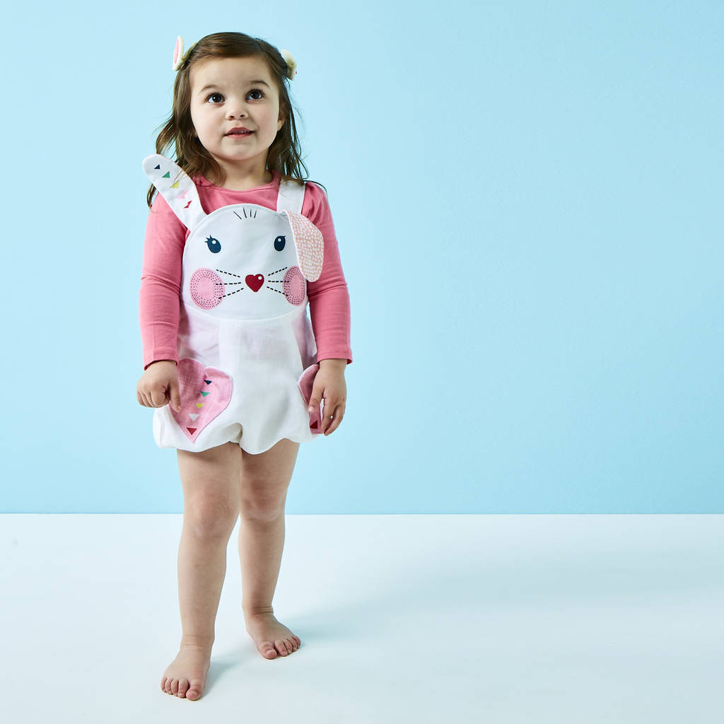 Bunny Rabbit Baby Romper By Wild Things Funky Little Dresses