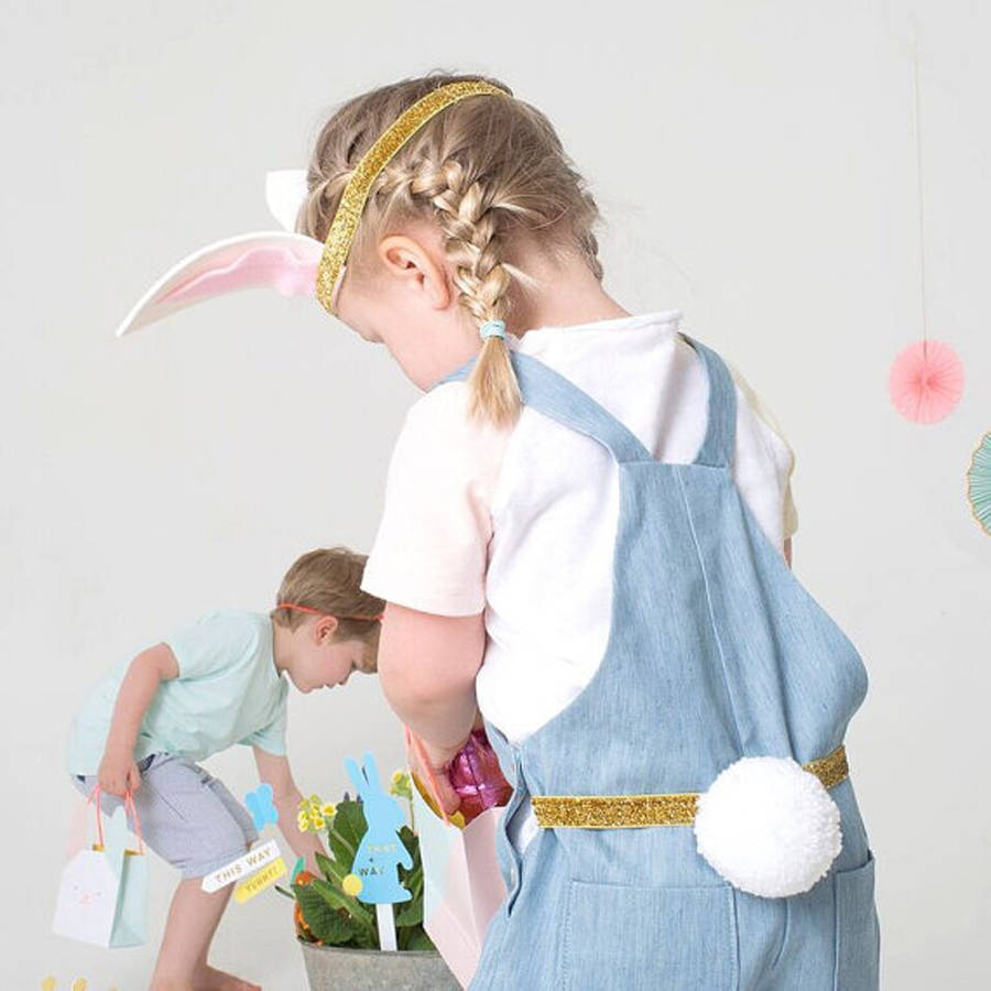 Bunny Tail And Ears Kids Accessories By Wild Things