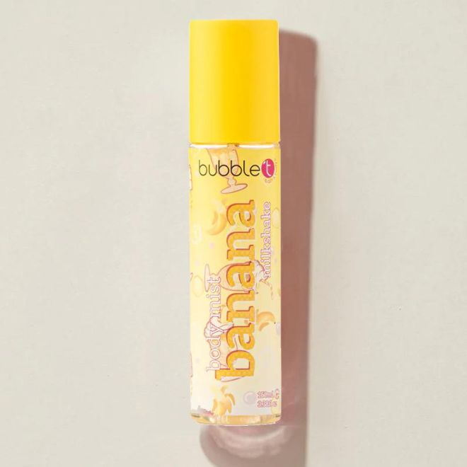 Bubble T Cosmetics Banana Milkshake Body Mist Spray