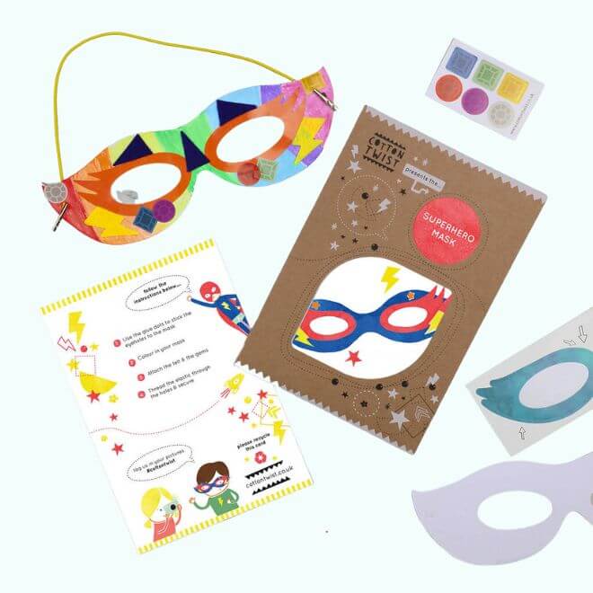Make Your Own Superhero Mask