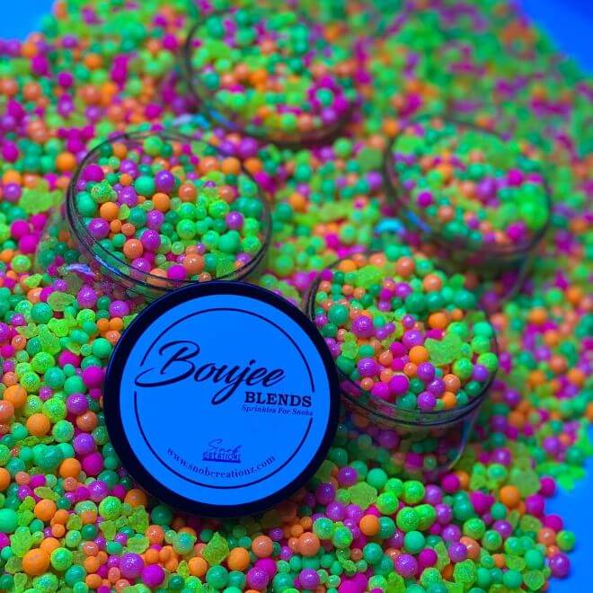 Kids' neon party guide: How to host an epic glow in the dark party for kids or teens 36 Neon Glow in the Dark Sprinkles by Snob Creationz