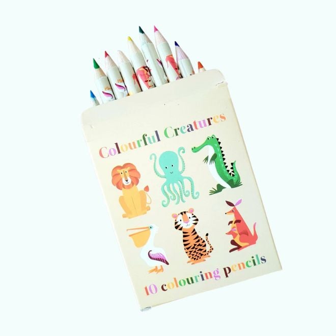 Colourful Creatures Colouring Pencils