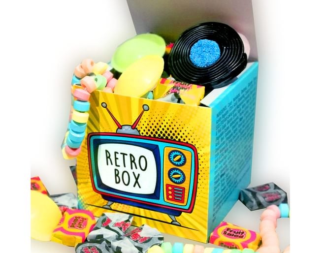 Retro TV Candy Treat Box