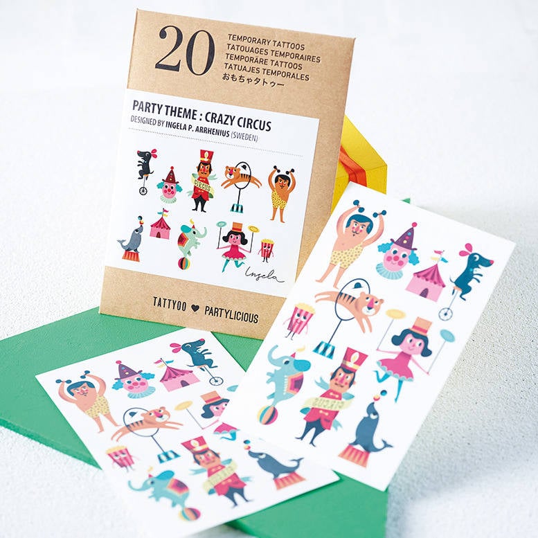 20 Temporary Kids' Tattoos