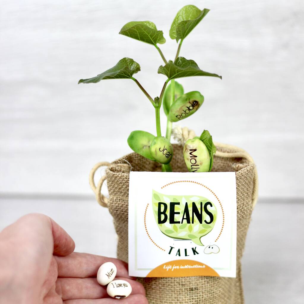 Personalised Name Bean Seeds