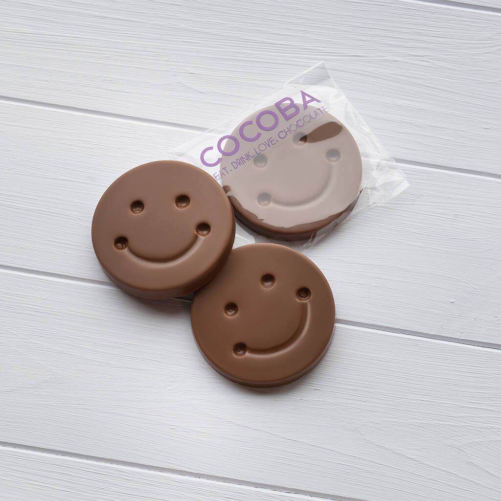 Smiley Face Emoji Milk Chocolate