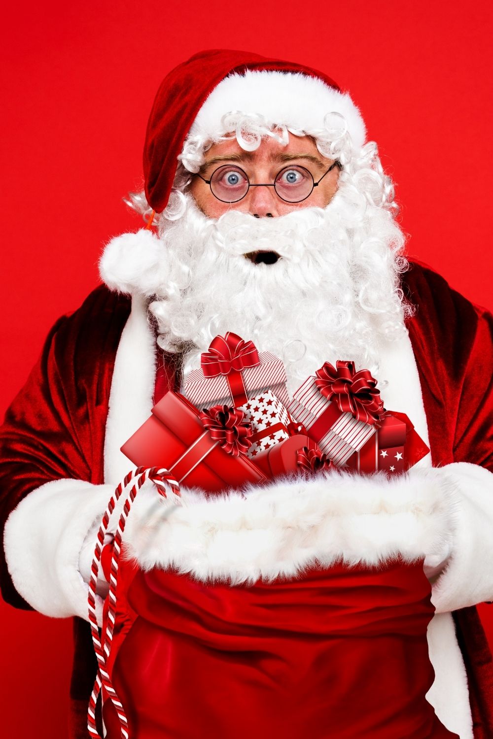 16 Fun Christmas Party Games For Teens 5 Bad Santa playing pass the parcel game