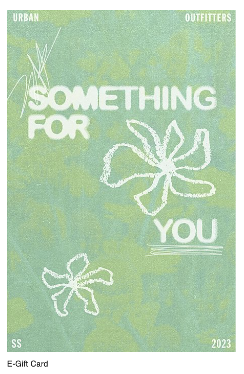 Gift Cards | Postal & E-Gift Cards | Urban Outfitters