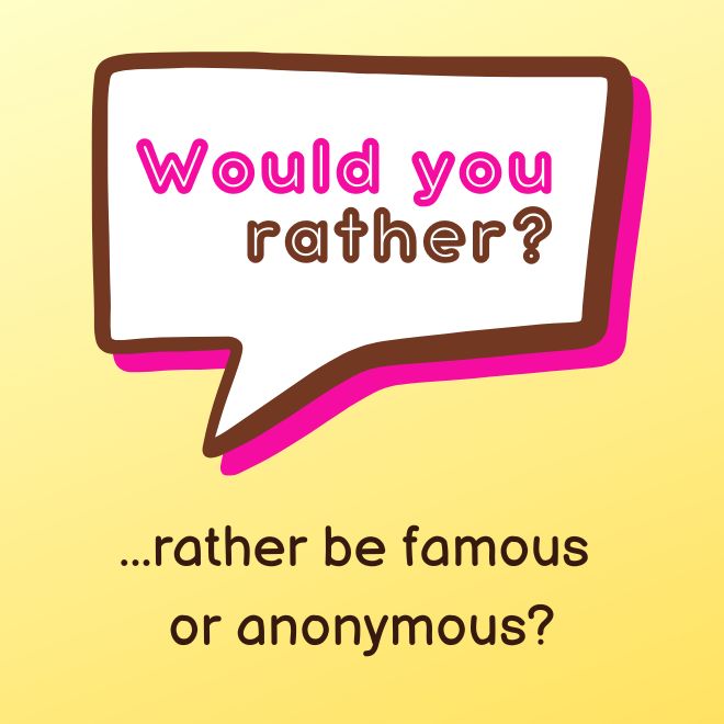 213 Best would you rather questions for teens 9