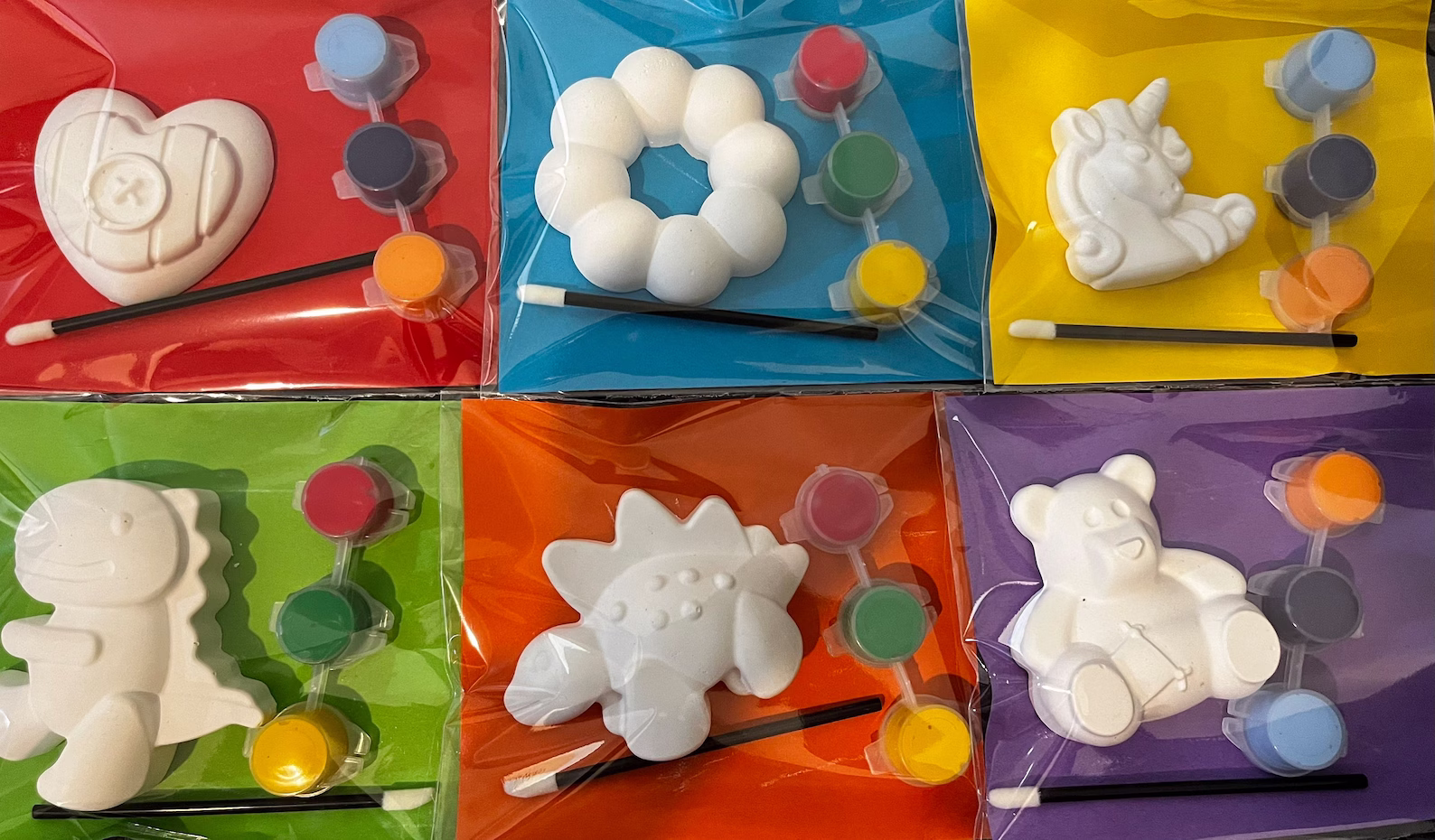 SUSTAINABLE PARTY BAG IDEAS: 37 ECO-FRIENDLY PARTY BAG FILLERS FOR KIDS 34 Paint Your Own Kits