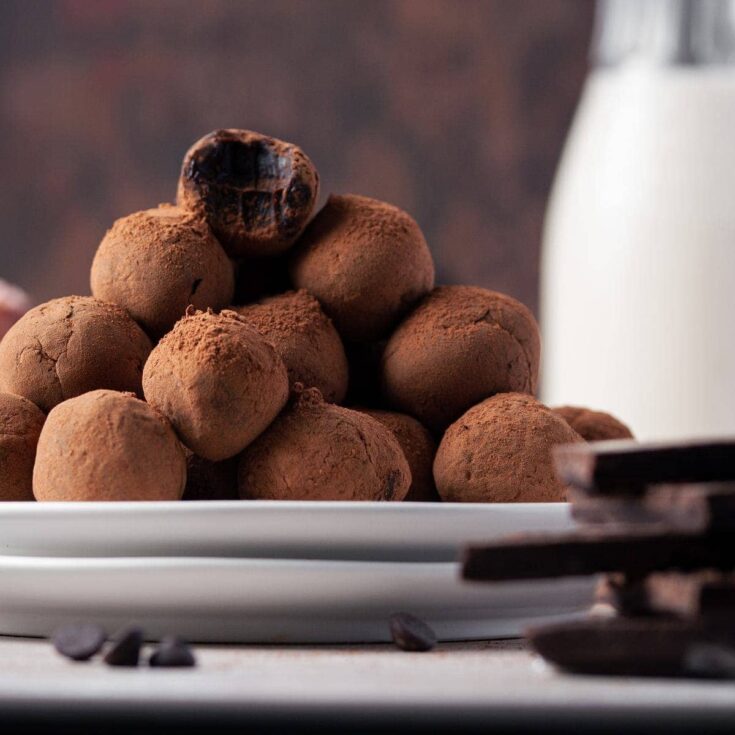 Image for Decadent Whiskey Chocolate Truffles — Marley's Menu