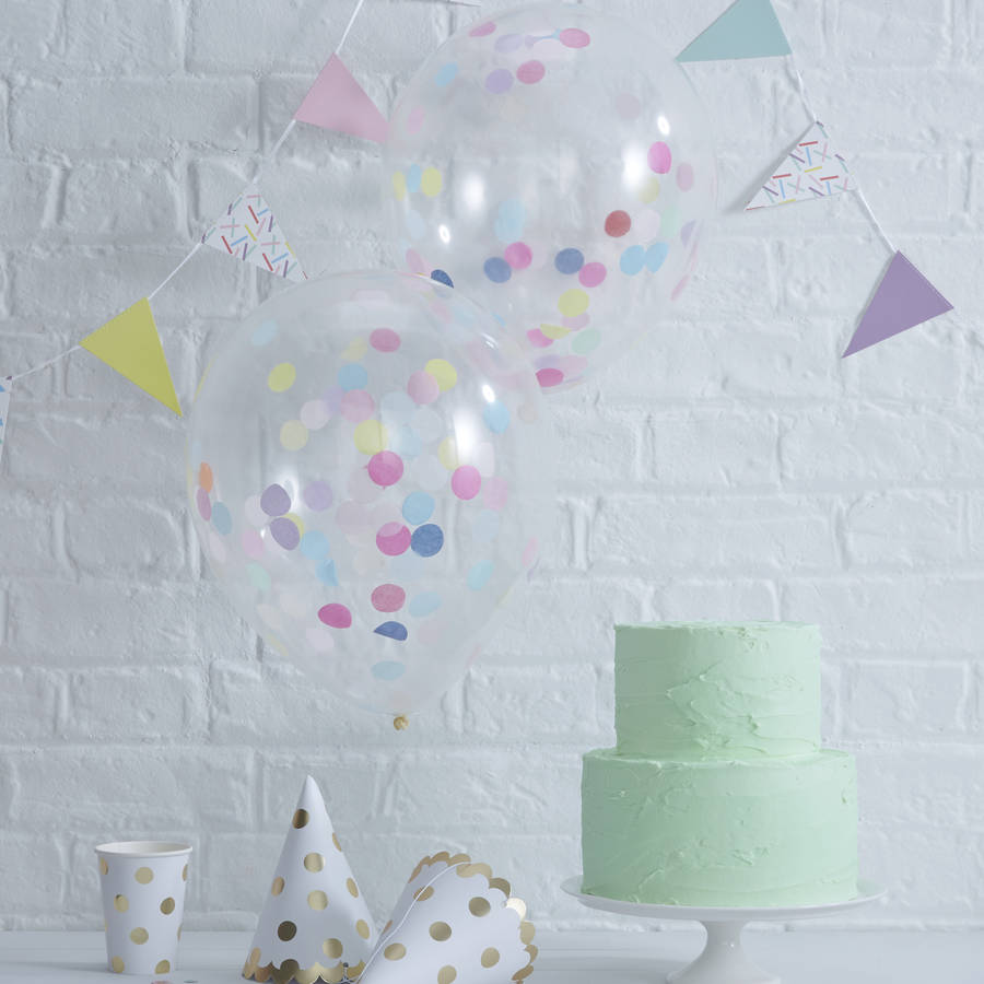 11 CUTE AND CREATIVE WAYS TO GIVE MONEY TO A TEENAGER 12 Confetti Filled Balloons