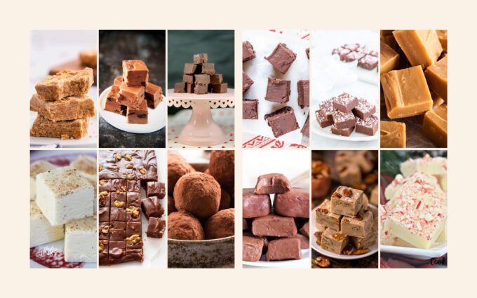 easy homemade fudge recipes, 12 different flavours of fudge
