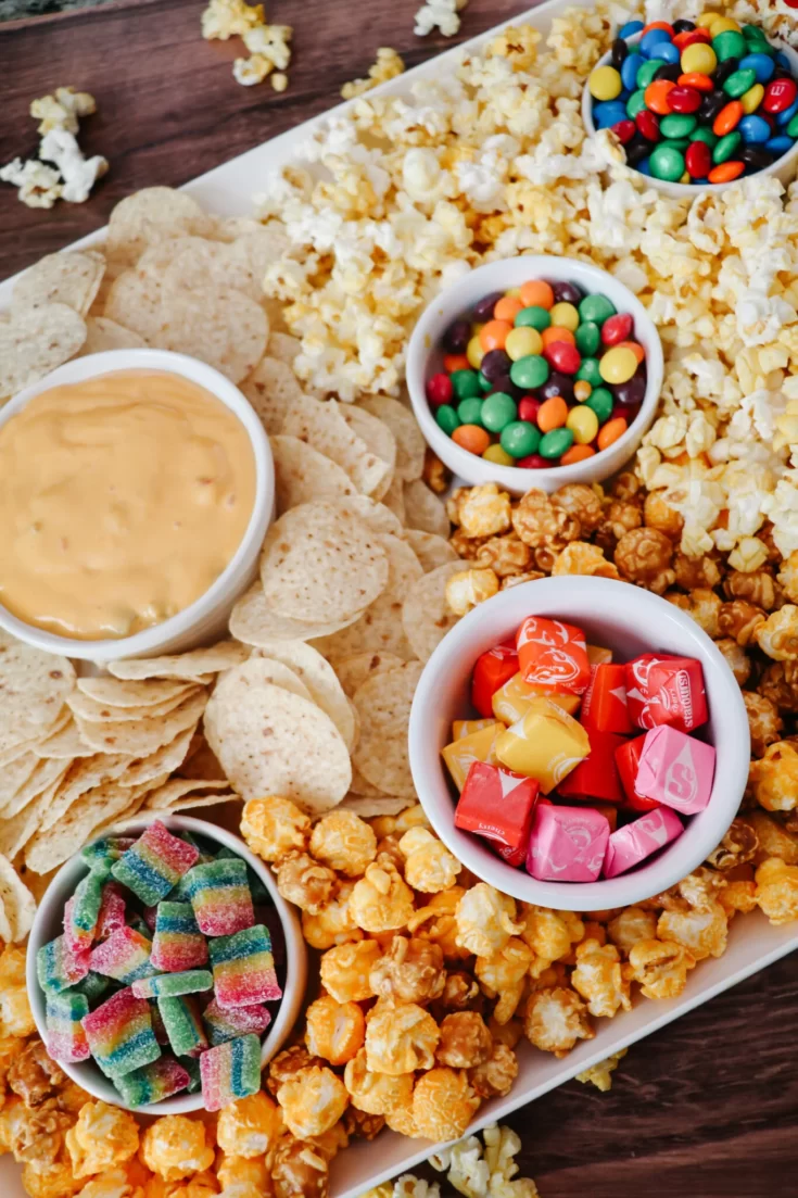 Movie Night Snack Board