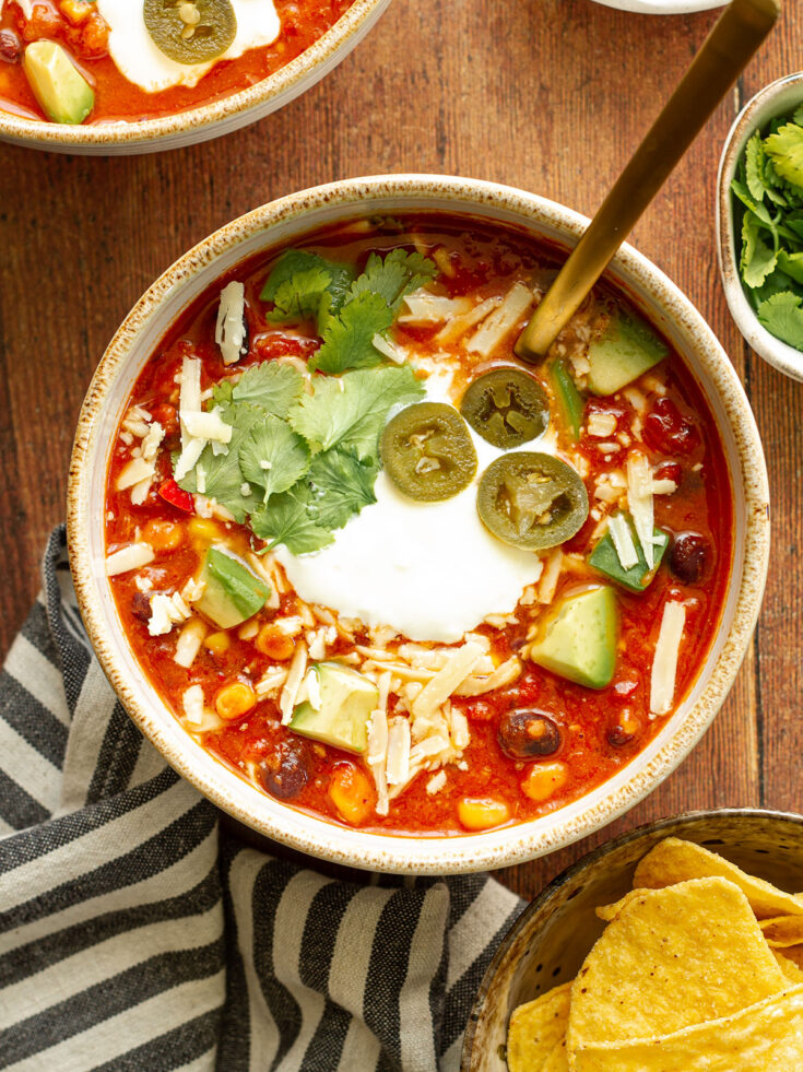 Image for Mexican Bean Soup (Chilli Bean Soup)