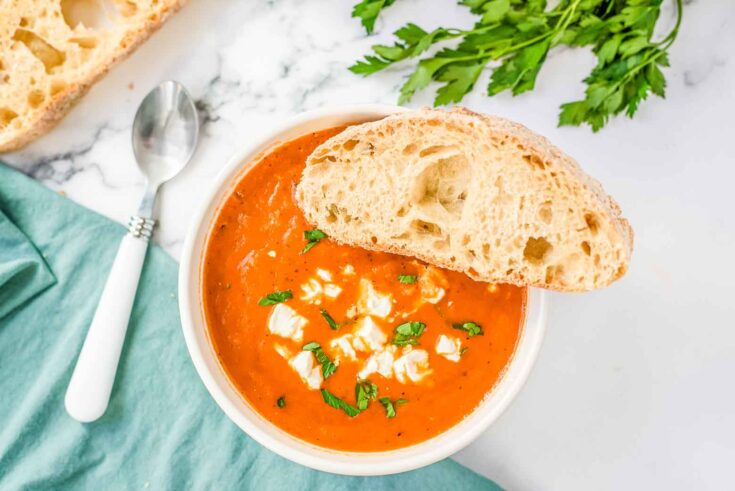 Image for Roasted Red Pepper Tomato Soup