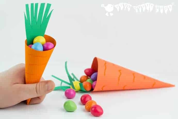 Image for CUTE CARROT EASTER BASKETS