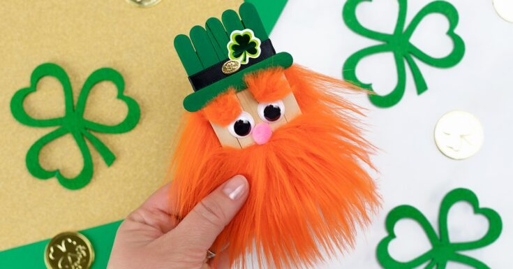 Image for Popsicle Stick Leprechaun Craft