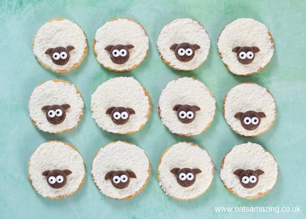 Image for Easy Shortbread Sheep Cookies Recipe