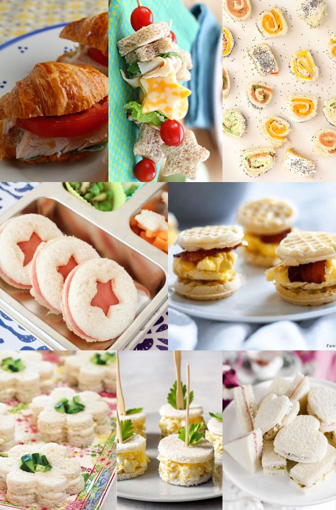 11 EASY BUT FUN PARTY SANDWICHES FOR KIDS BIRTHDAY PARTIES