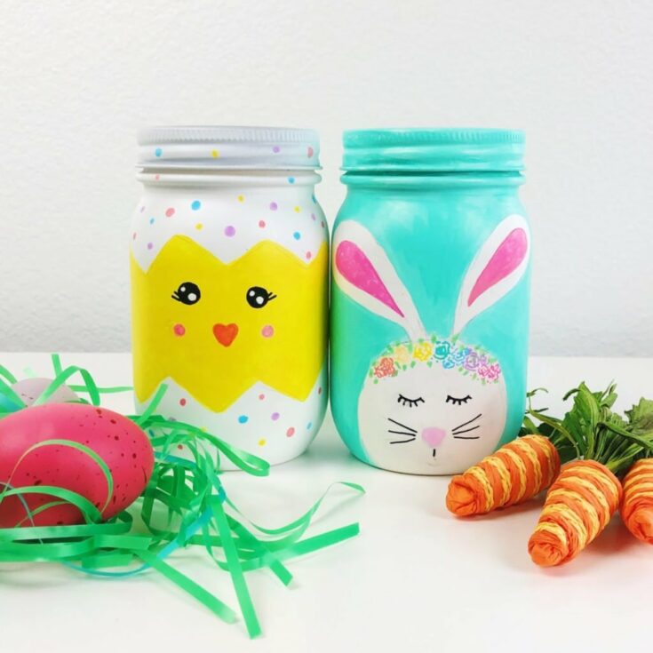 Image for Easter Mason Jars Craft Ideas