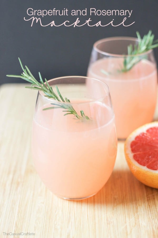 Image for Grapefruit and Rosemary Mocktail