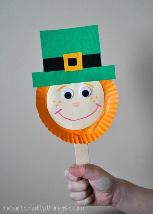 Image for Leprechaun Stick Puppet 