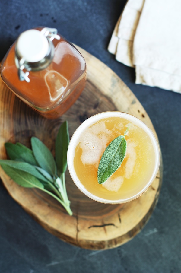 Image for Sep 23 Peach Shrub Mocktail