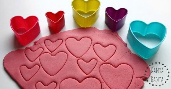 Image for Rose Scented No Cook Play Dough – Danya Banya