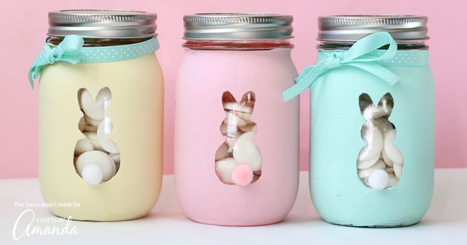 Image for Easter Bunny Mason Jars