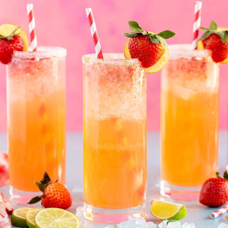 Image for The Perfect Summer Drink - Citrus Strawberry Mocktail
