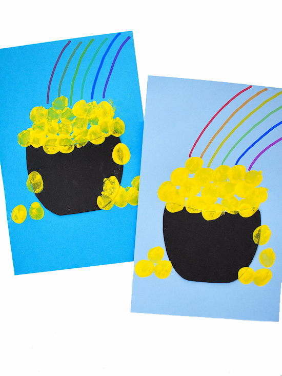 Image for Thumbprint Pot of Gold Craft