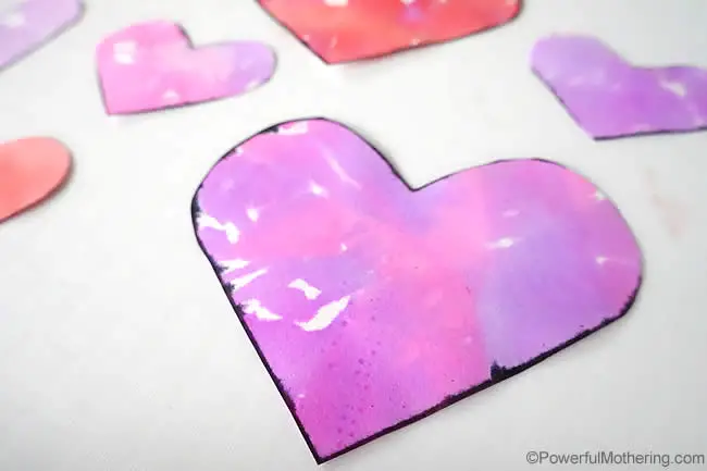 Image for Tissue Bleed Valentine Hearts