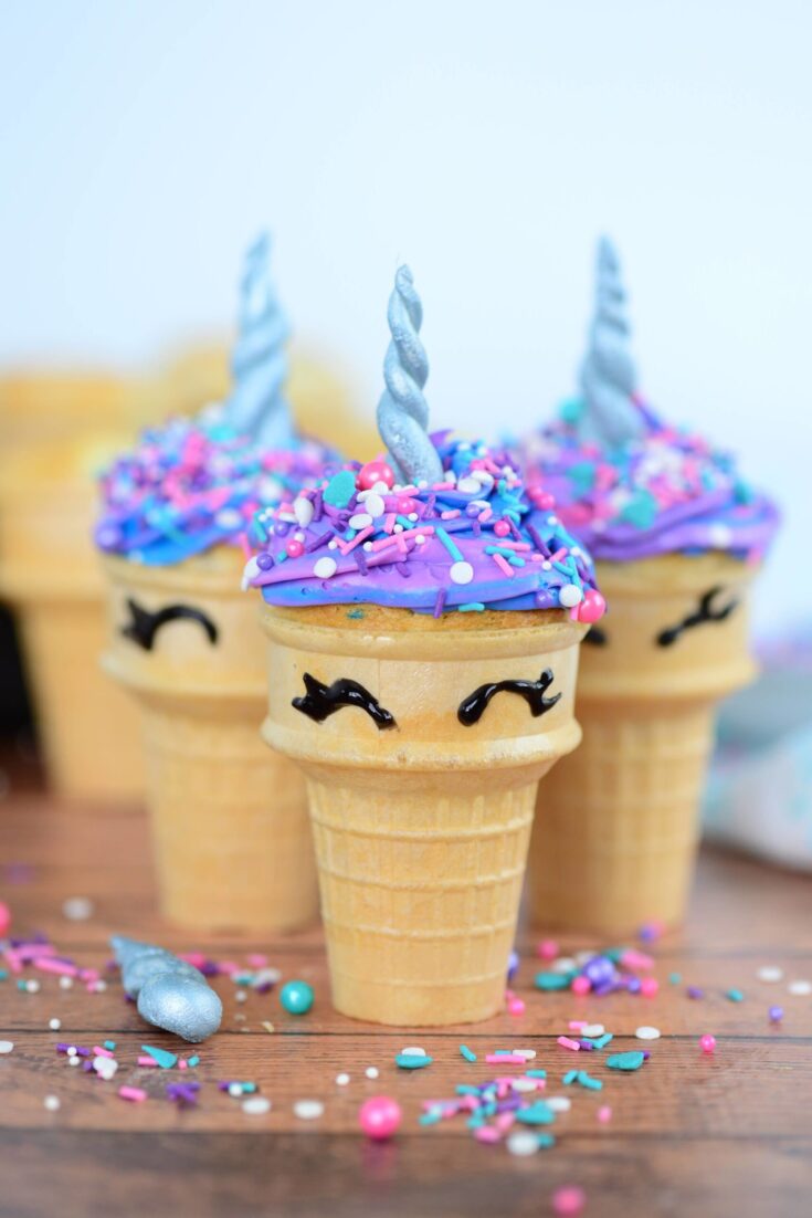 Image for Unicorn Cone Cupcakes