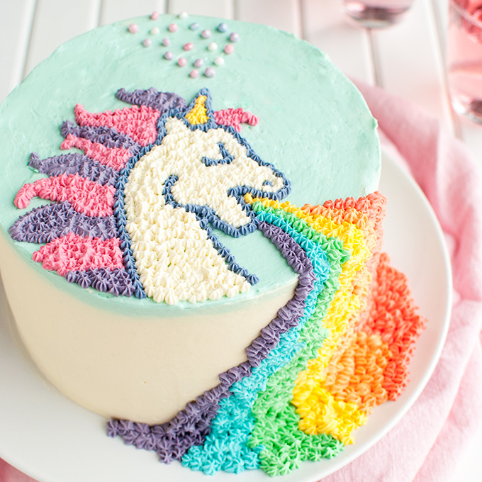 Image for Puking Unicorn Cake - The Tough Cookie